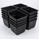 300 Litre Ribbed Mortar Tub – Recycled Plastic, Forklift-Compatible, 10 Pack (view 2)