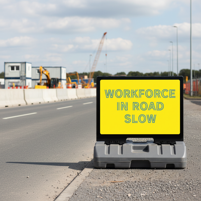Customizable Heavy Duty Rectangular Sign 1050 x 750mm