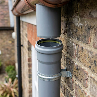 4m Downpipe with Socket for Drainage Systems