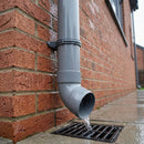 110mm Plain Ended Downpipe 4m