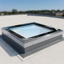 Flat Glass Skylight 1000mm x 1000mm for Builders Curb