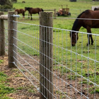 High Tensile Galvanised Horse Netting 50m Roll