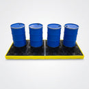 8-Drum Low-Profile Modular Bunded Spill Deck – 600L Sump (view 2)