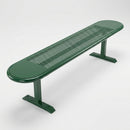1800mm Steel Bench Vandal-Resistant Seating (view 2)