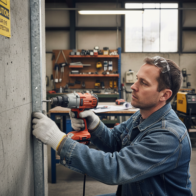 Premium Galvanised Steel Angle 23.5 x 23.5 x 1.2mm x 1m for Construction