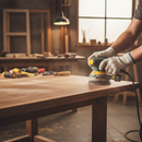 Dark Olive Green Premium Sanding Disc Hook & Loop 6” 80 Grit - Pack of 5