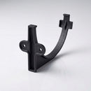 130mm Aluminium Gutter Fascia Bracket – Marine Grade Cast — Textured Black