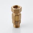 1/4" BSP Male to Female Brass Swivel, 250 Bar, 40 Lpm (view 2)