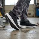 Men's Occupational Trainer with Slip-Resistant Sole - Black
