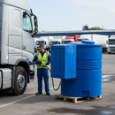 Gray 3000 Litre Heavy Duty AdBlue Dispenser with Bunded Protection