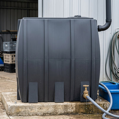 1000 Litre Slimline Polyethylene Static Water Tank