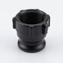 Polypropylene Cam Lever Adaptor – 1½″ Female Thread x 1½″ (view 2)