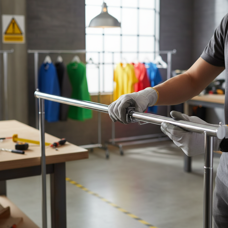 Dark Slate Gray 25mm Round Heavy Duty Tube for Wardrobe Rails and Curtain Poles