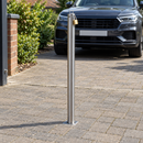 Stainless Steel Telescopic Vehicle Post with External Lock - 745mm