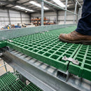 GRP Grating Panels 38mm Thick 32mm Square Holes