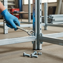 Light Slate Gray Premium Slotted Angle Fixing Pack with M8 Bolts & Nuts - Pack of 50