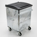 940 litre wheeled container galvanised steel (view 2)