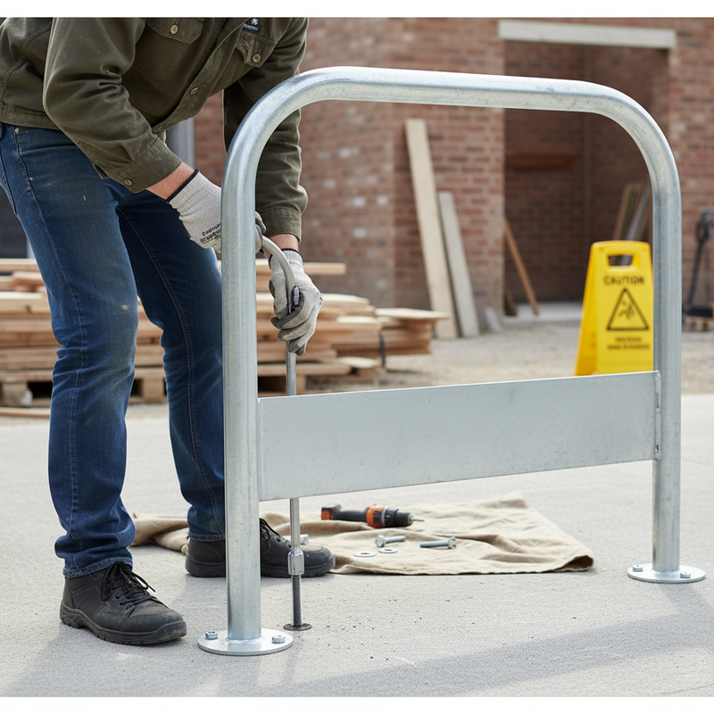 Gray Premium Transport Bike and Cycle Stand for Secure Bicycle Parking