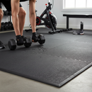 Dark Slate Gray Premium Interlocking Gym Floor Mats for Safety and Comfort