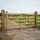 5 Bar Wooden Field Gate