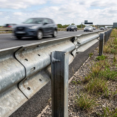 Used Crash Barrier 3.5m Length