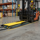 Slate Gray Medium 5-Channel Heavy Duty Cable Protection Ramp - Middle Piece