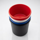 Coloured Plastic Waste Bin 18L - Pack of 4 (view 2)