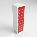 10-Tier Steel Laptop Storage Locker with Cam Locks (view 2)