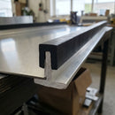 Square Rubber Edge Protector 10x10mm for 3mm Panels - 5m EPDM
