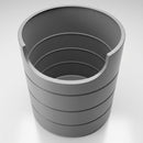 2500 Litre Vertical Open Top Water Tank – UV Stabilised Polyethylene (view 2)