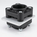 2" Female x 2" Female Bottom Drain Flange, Polypropylene (view 2)
