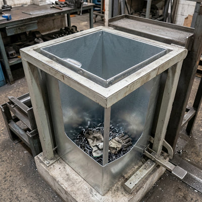 80 Litre Galvanised Steel Bin Liner with Internal Handles