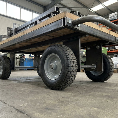 2-Wheel Timber Tipping Trailer, 760 kg capacity, 1800 × 915 mm
