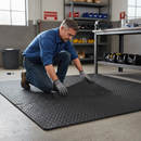 Dark Slate Gray Heavy Duty Anti-Fatigue Cushioned Mats for Comfort and Safety