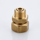 3/8" BSP Male x 1/4" BSP Female Brass Swivel, 220 Bar (view 2)