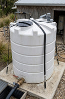 6000 Litre Vertical Potable Water Tank, 2" BSP Outlet