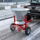 100kg Tow Behind Salt Spreader with Adjustable Flow Control