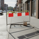 Dark Gray Premium 1.5m Hi-Vis Mesh Fence for Enhanced Safety Standards