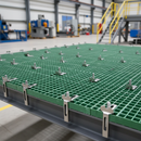 Dim Gray Premium J-Clamps for Securing GRP Grating & Mini Mesh Grating