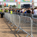 2000mm Galvanised Steel Crowd Safety Barrier – Pack of 25