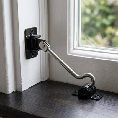 Cabin Hook 6" Black Steel