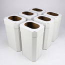 Corrugated Cardboard Recycling Bin 60L – Pack of 5 Colour-Coded (view 2)