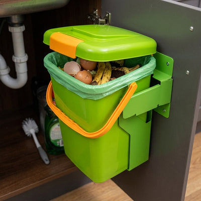 Food Waste Caddy 8L–15L Polypropylene with Clip Lid