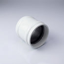 76mm Traditional Aluminium Downpipe Socket Non-Eared Spare — RAL 9016