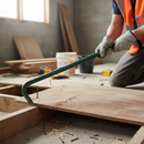 Dim Gray Premium 610mm Crowbar with Chisel and Claw Ends for Heavy-Duty Use