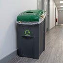 55 Litre internal recycling bin with lift-up lid