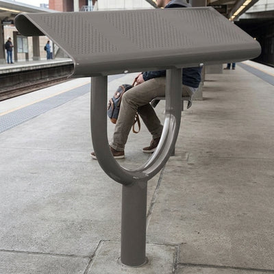 Perch Seat with 76mm Steel Tube Pedestal