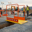 Slate Gray Complete TrenchCross - Heavy Duty Pedestrian and Vehicle Access Solutions