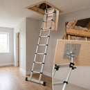 Telescopic Loft Ladder 2.6m - 150kg Load Capacity