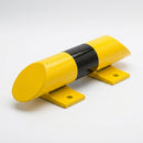 86 x 400mm collision protection bar – yellow/black (view 2)